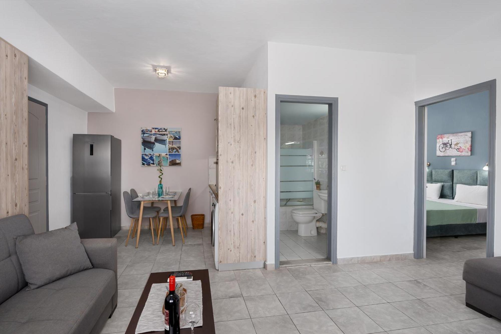 Nikos Apartments Agia Marina  Luaran gambar